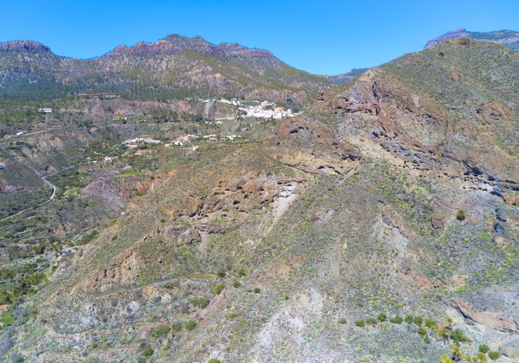 Montaña de Rosiana and Tunte